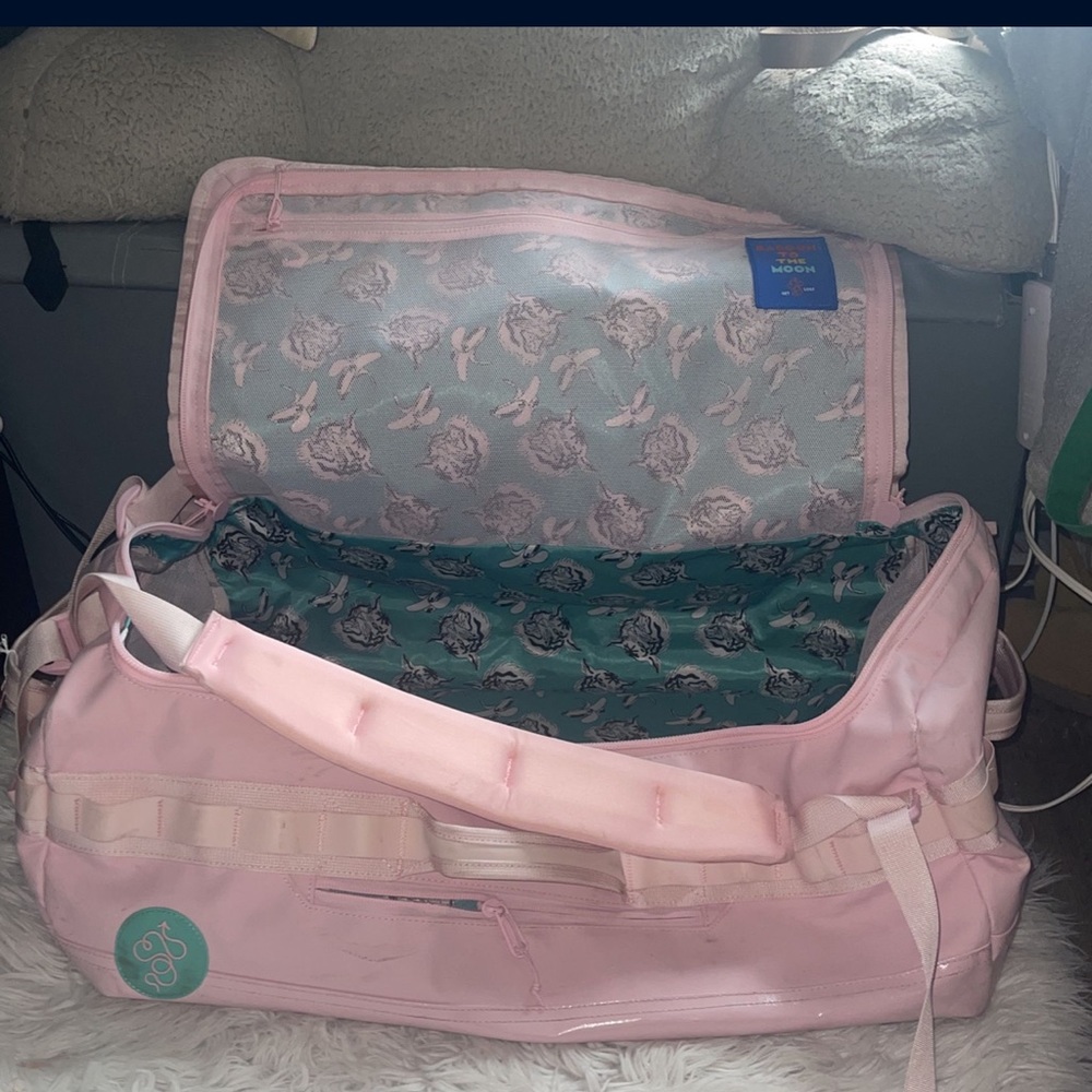 Baboon to the moon duffel bag/backpack